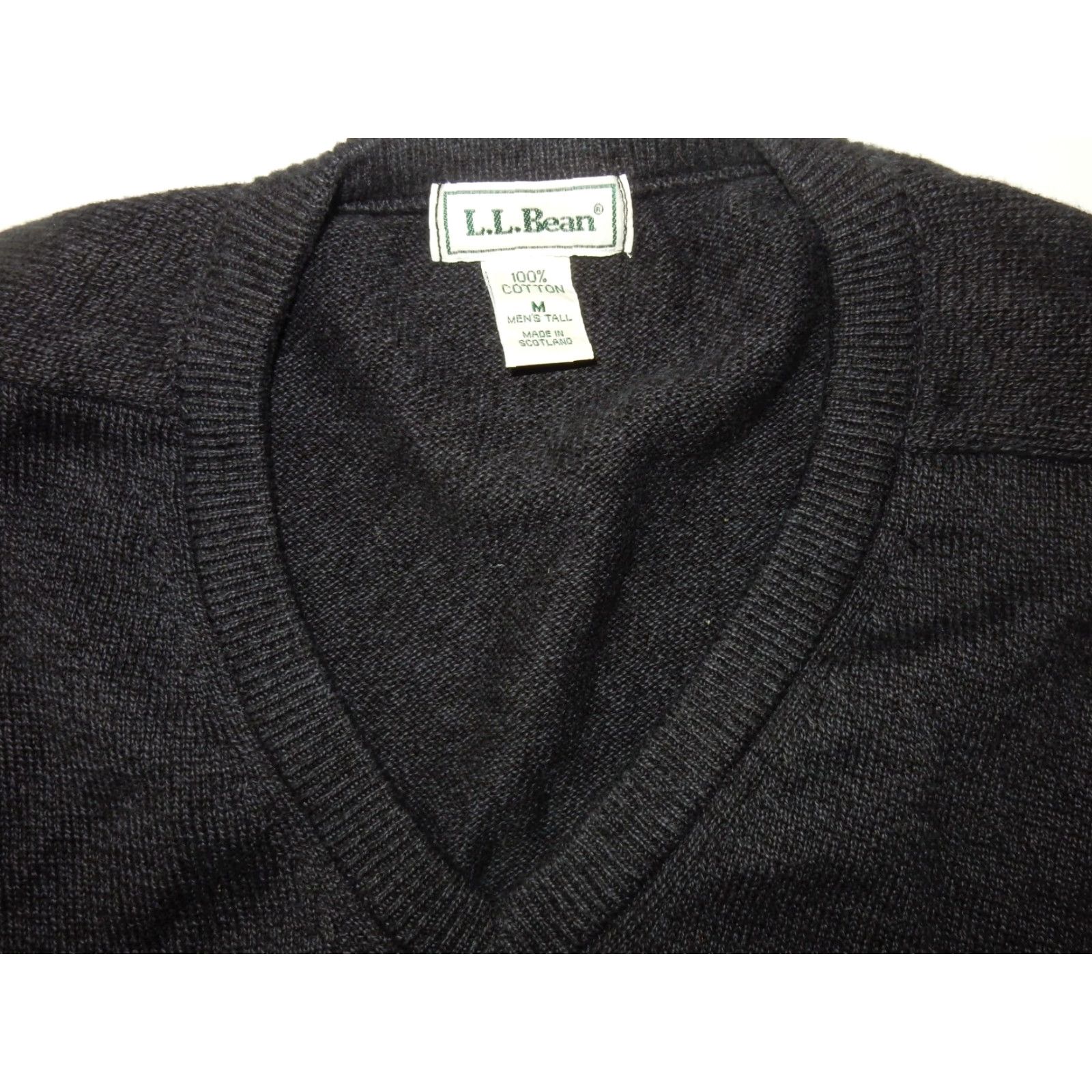 Banana Republic VTG L.L. Bean Men's Sweater Shirt Pullover Gray M Size US M / EU 48-50 / 2 - 3 Thumbnail