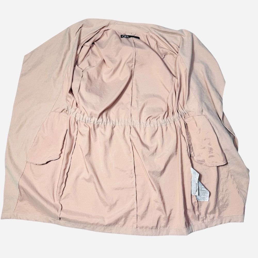 Zara Zara Light Pink Open front Duster Light Jacket Size S Size S / US 4 / IT 40 - 6 Thumbnail