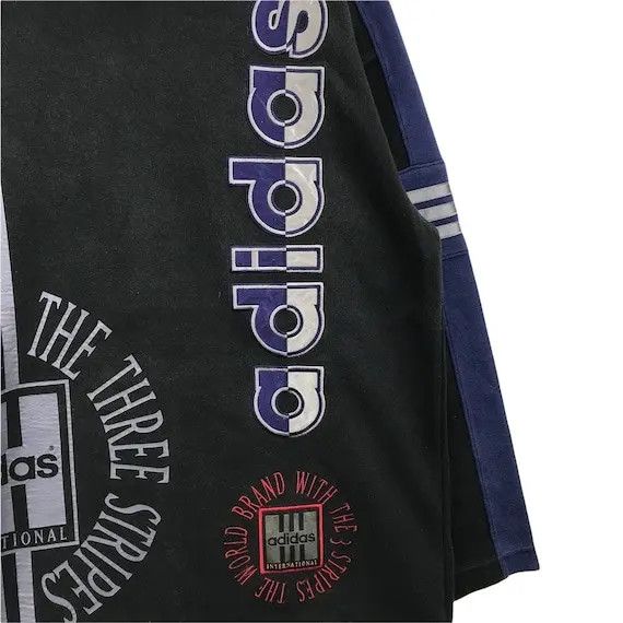 Adidas Vtg 90’ ADIDAS ORIGINALS 3 Stripes Sweatshirt Sweater Size L / US 10 / IT 46 - 8 Thumbnail