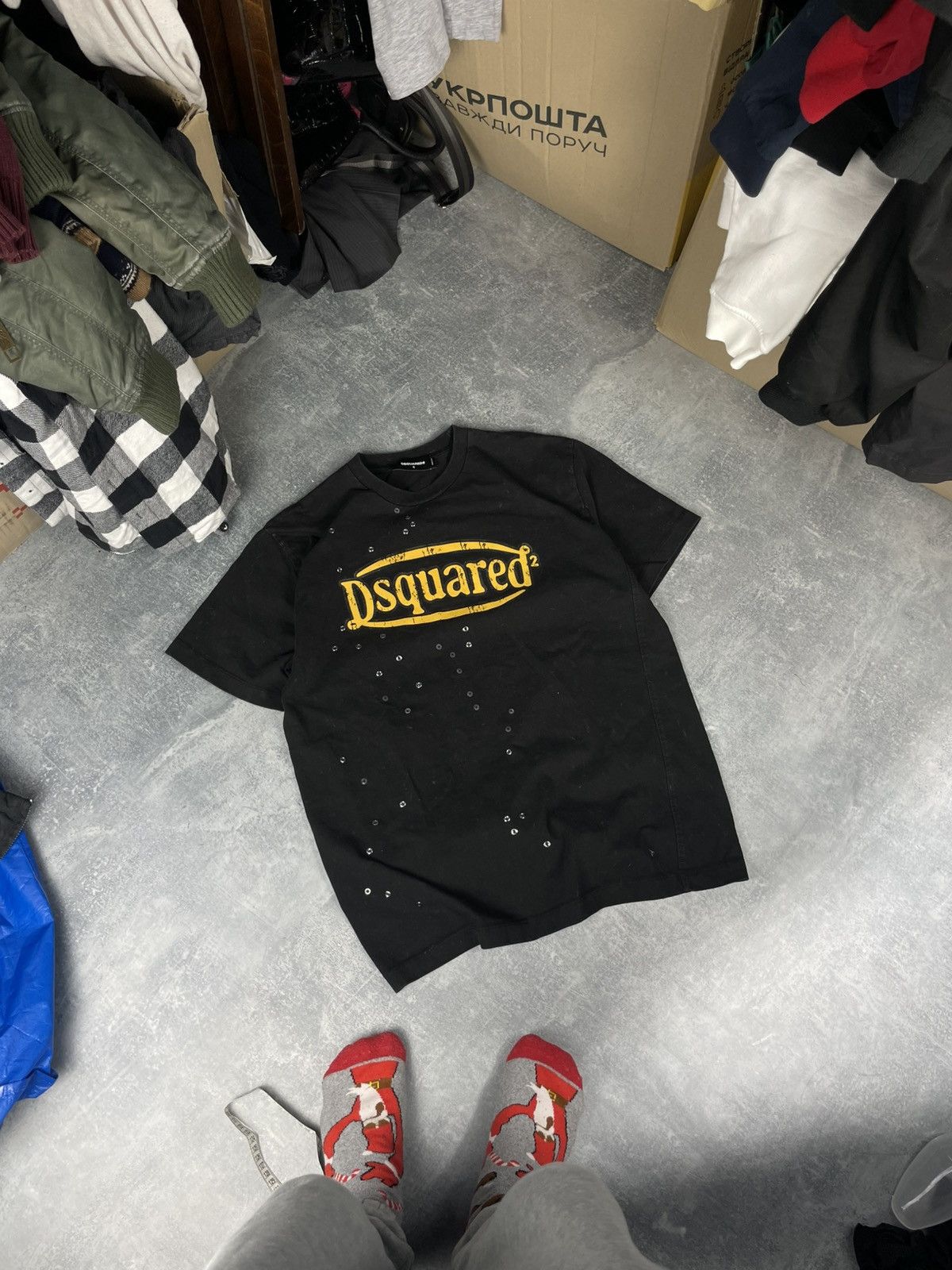 Dsquared2 Y2K Dsquared2 Dsquared oversize boxy fit tee Size US S / EU 44-46 / 1 - 1 Thumbnail