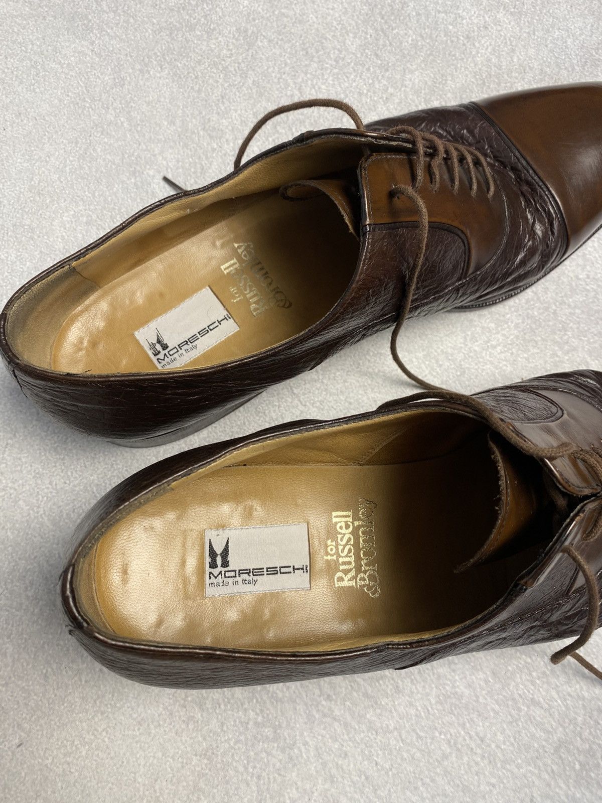 Moreschi Moreschi for Russell Bromley Combined Premium Leather oxford Size US 12 / EU 45 - 13 Thumbnail