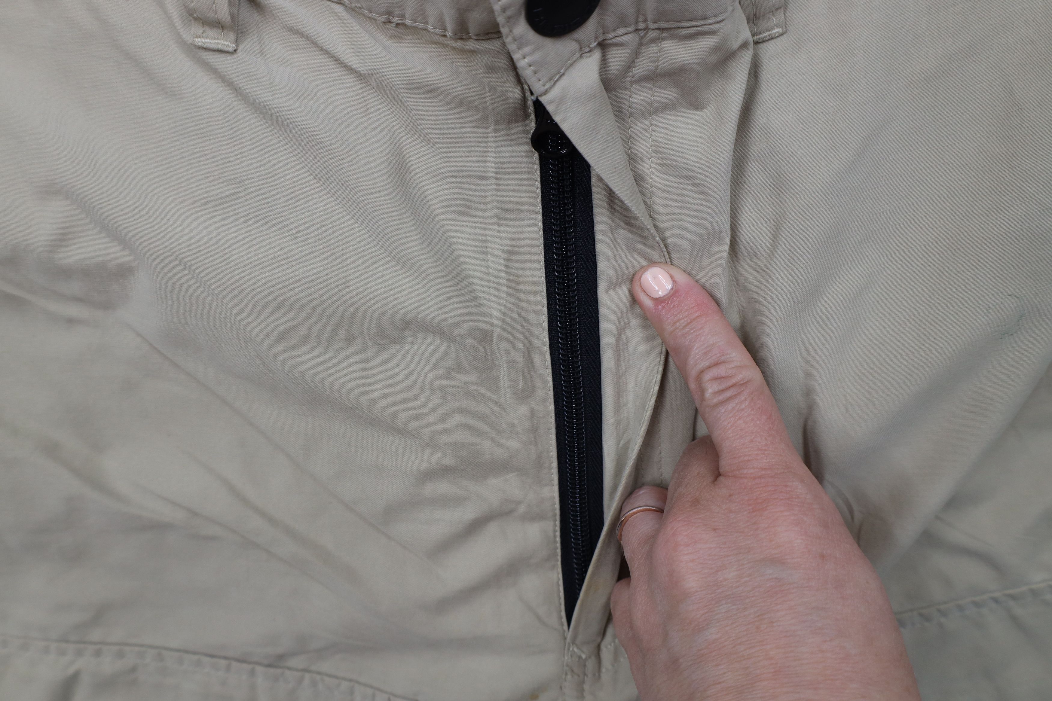Tommy Hilfiger × Vintage Vintage 90s Tommy Hilfiger Military Wide Leg Cargo Pants Size US 33 - 9 Thumbnail