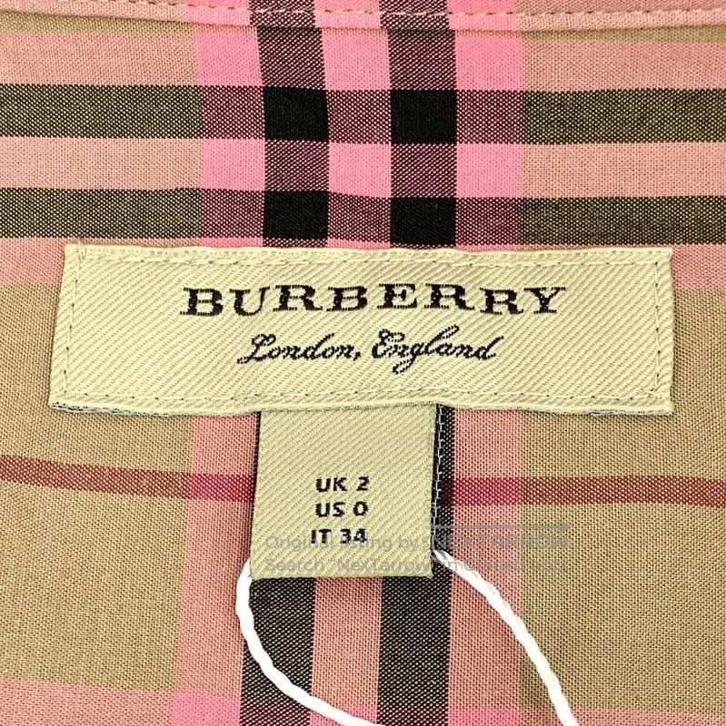 Burberry Burberry Color Block Cotton Dress for Women. Size XXS / US 00 / IT 34 - 5 Thumbnail