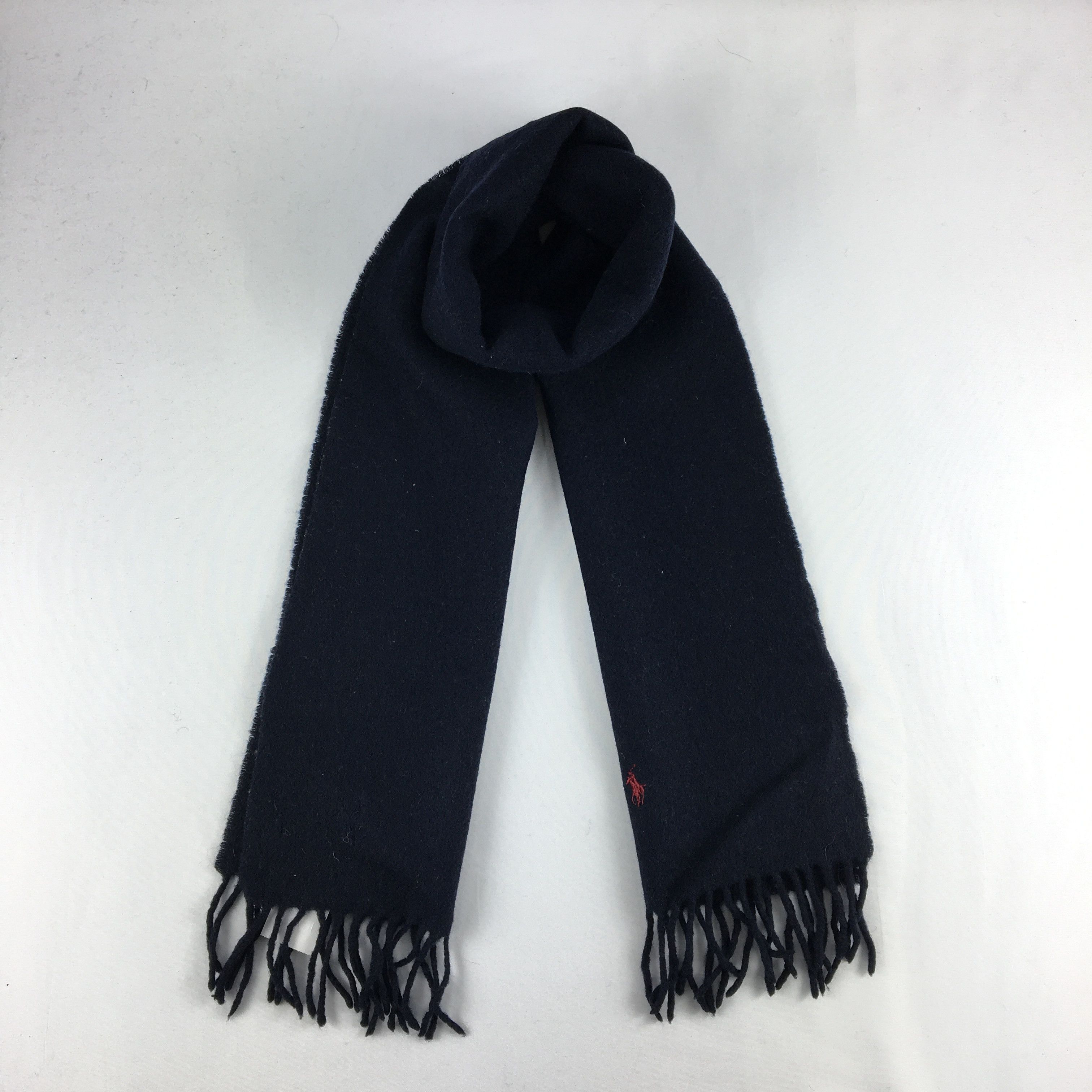 Polo Ralph Lauren Vintage Ralph Lauren Scarf Muffler Wool Fringe Winter . Size ONE SIZE - 1 Thumbnail