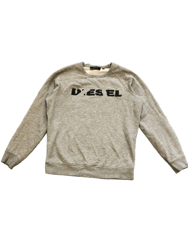 Diesel Vintage Diesel Big Y2K Logo Streetwear Sweatshirt Size M Size US M / EU 48-50 / 2 - 1 Thumbnail