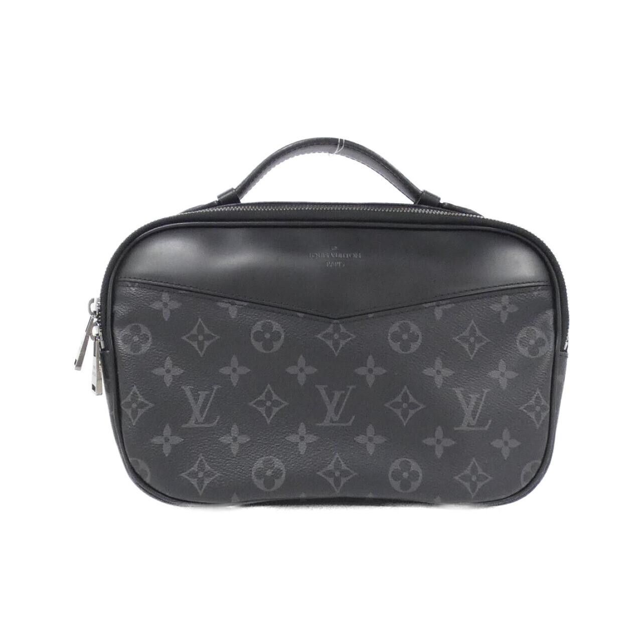 Louis Vuitton Louis Vuitton Louis Vuitton Monogram Eclipse Bum Bag Textile Belt Bag M42906 DUTY FREE for USA Size ONE SIZE - 1 Thumbnail