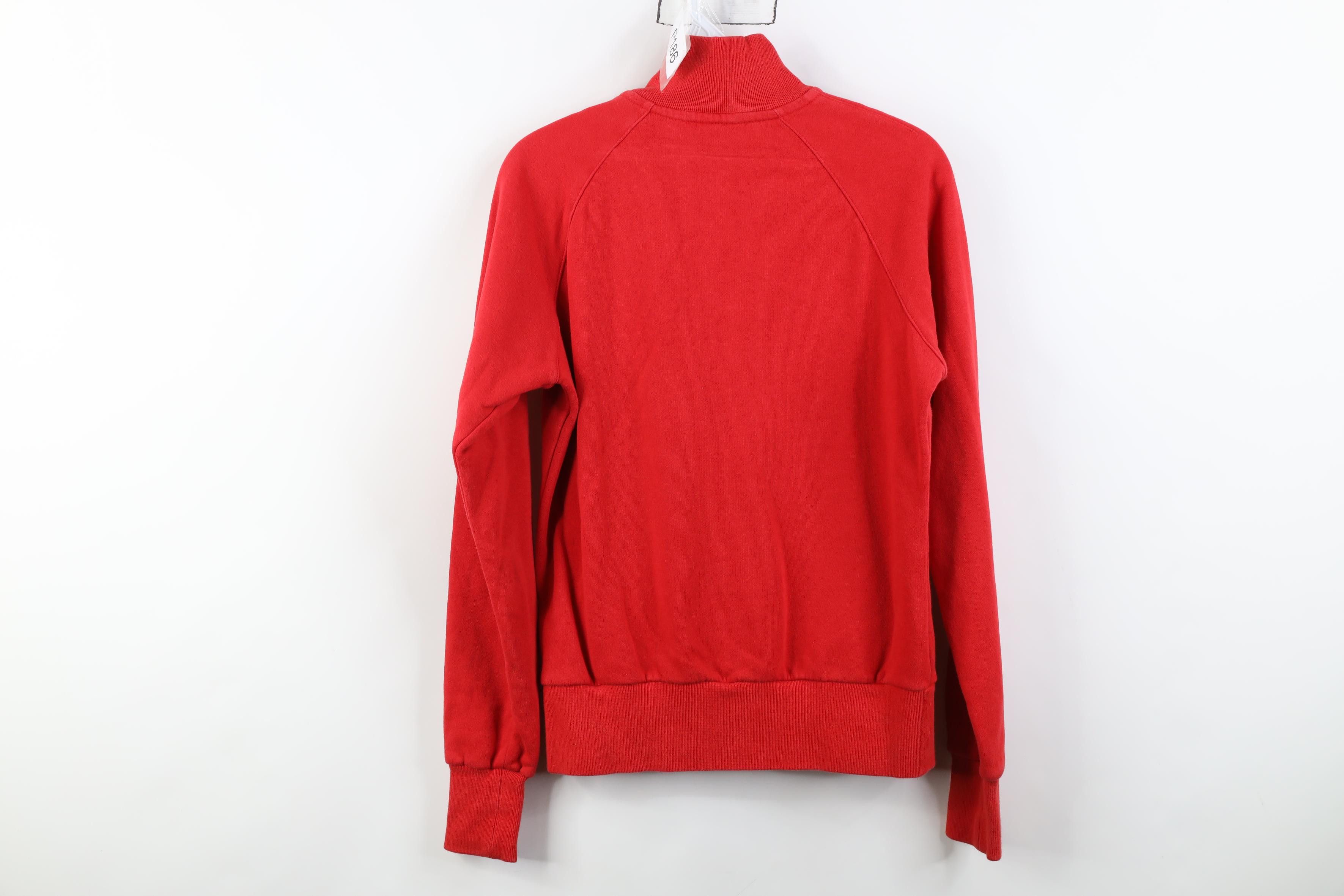 Nike Vintage Y2K Nike Scott Mini Swoosh Half Zip Sweatshirt Red Size M / US 6-8 / IT 42-44 - 13 Thumbnail