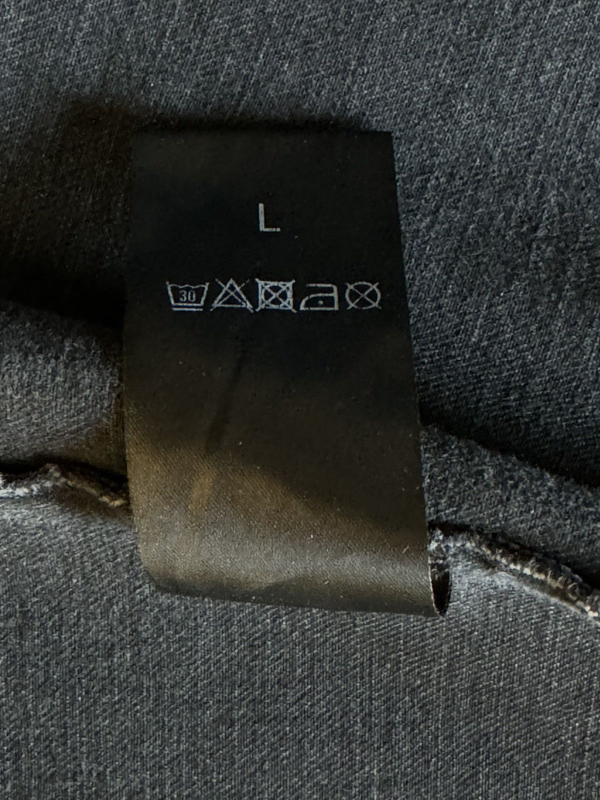 Raf Simons RAF SIMMONS black thick jeans SHIRT SS17 Size US L / EU 52-54 / 3 - 12 Thumbnail