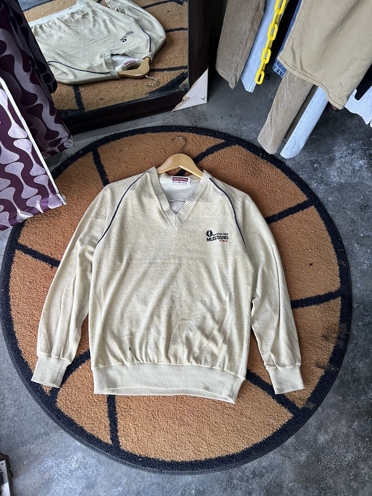 Ford 🔥Vintage Ford Mustang Fleece Sweatshirt Size US S / EU 44-46 / 1 - 1 Thumbnail
