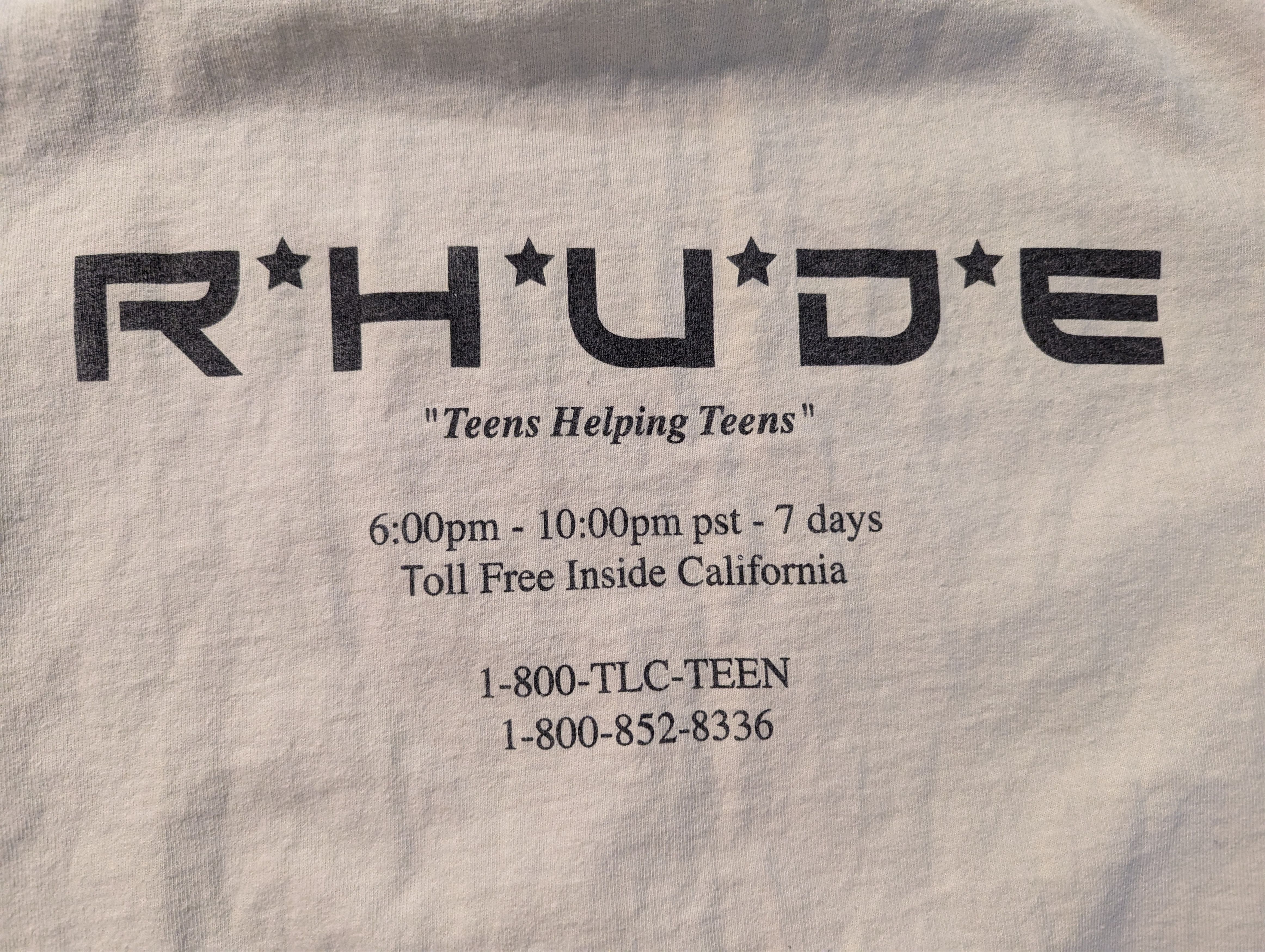 Rhude T-shirt, made in USA Size US S / EU 44-46 / 1 - 6 Thumbnail