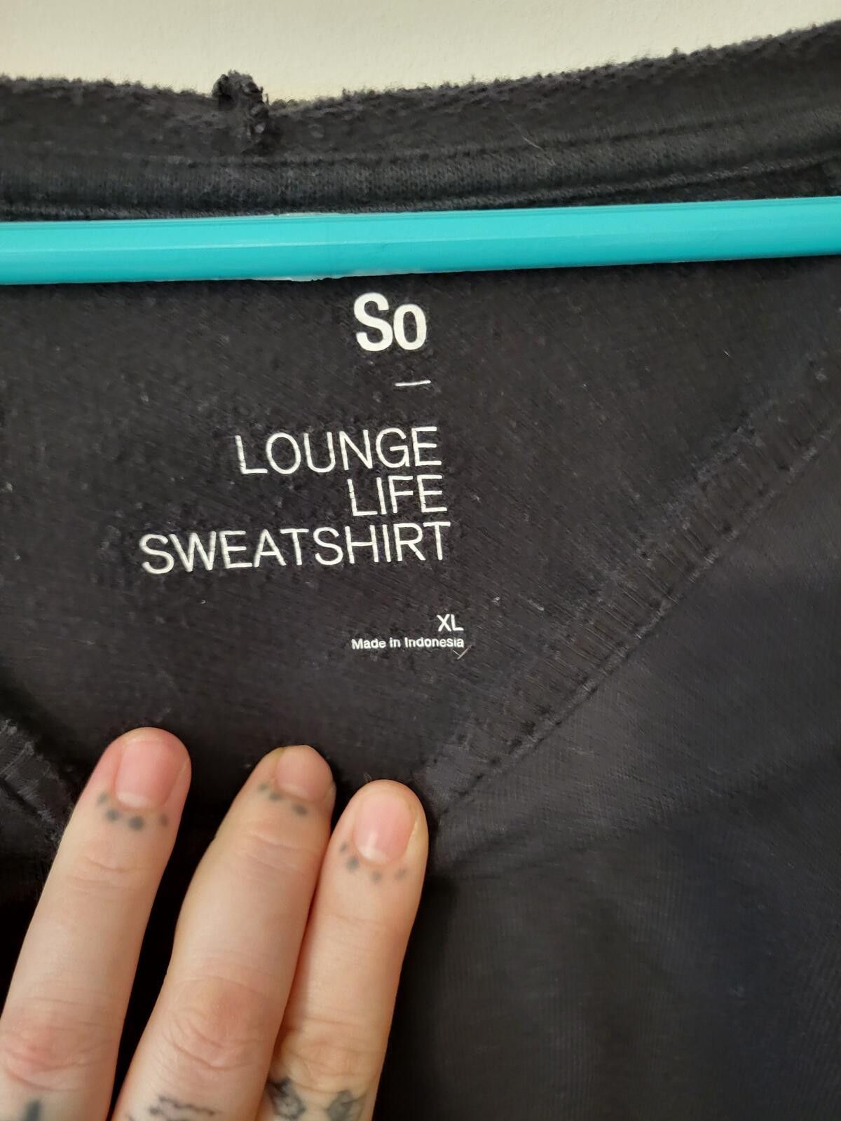 Anti Social Social Club So Lounge Life Black Hoodie Sweatshirt XL Size XL / US 12-14 / IT 48-50 - 3 Thumbnail