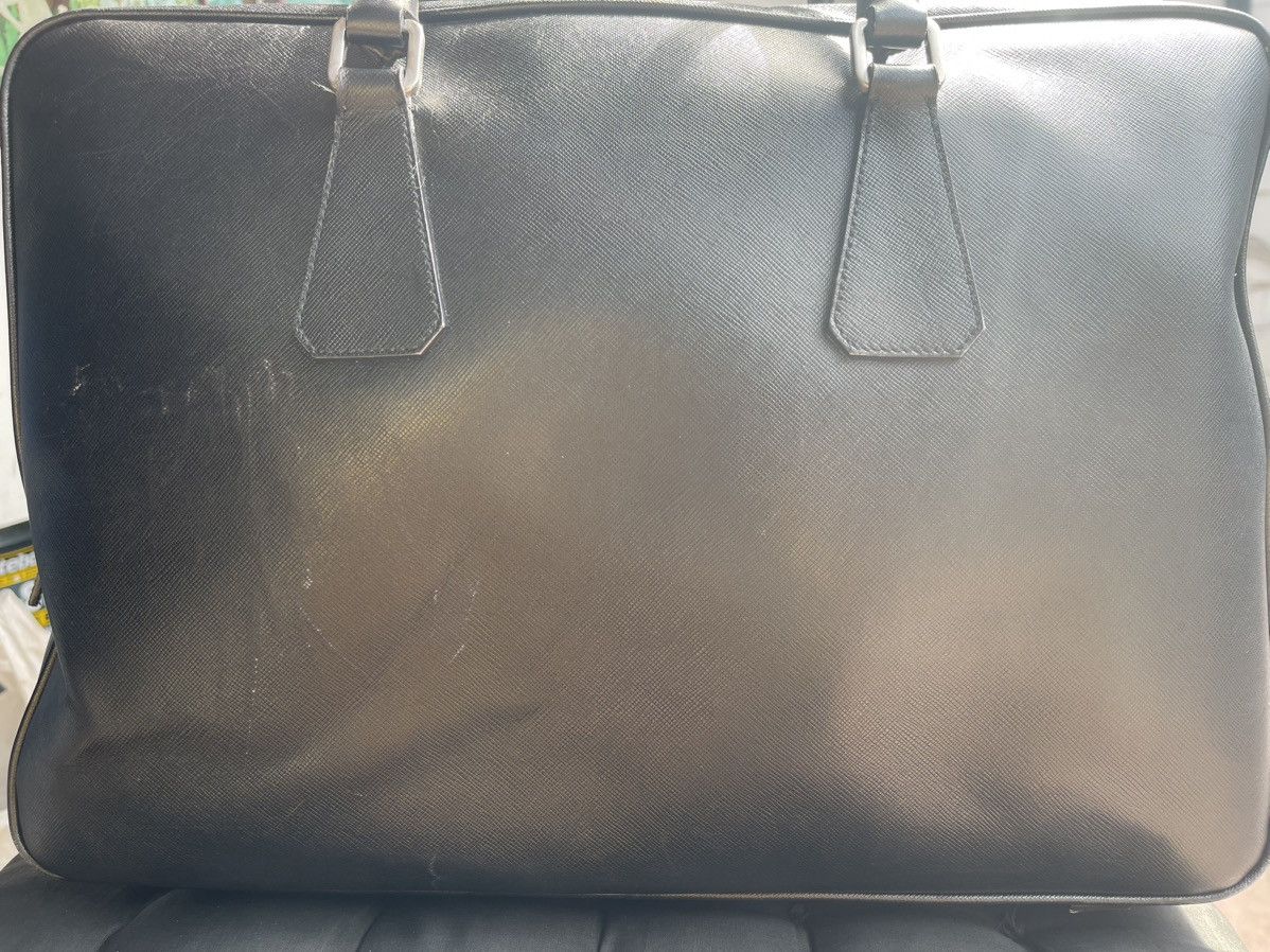 Prada Prada briefcase saffiano black bought in japan Size ONE SIZE - 1 Thumbnail