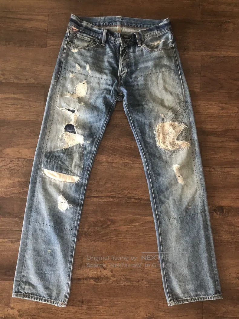 RRL Ralph Lauren RRL Ralph Lauren Early out of print old DS cashew flower p Size US 30 / EU 46 - 1 Thumbnail