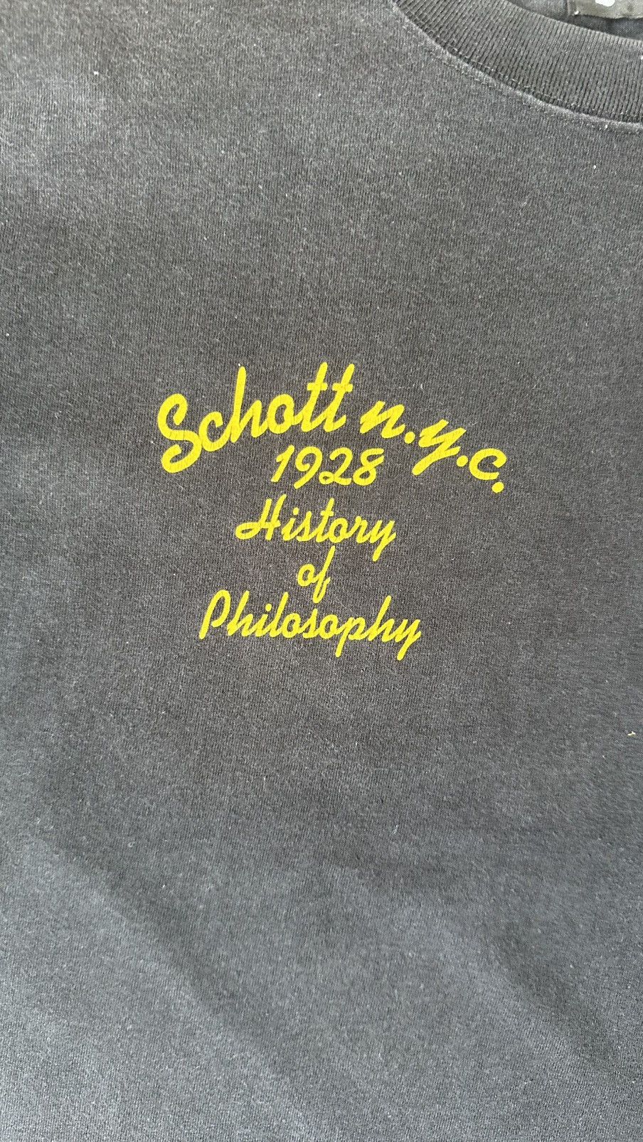 Schott VINTAGE SCHOTT MOTORCYCLE CLUB TEE Size US M / EU 48-50 / 2 - 4 Thumbnail