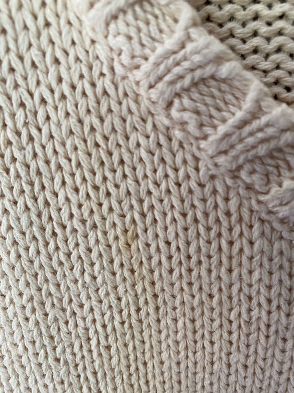Polo Ralph Lauren 1980s Polo Ralph Lauren Made Hong Kong cable knit Size US L / EU 52-54 / 3 - 9 Thumbnail