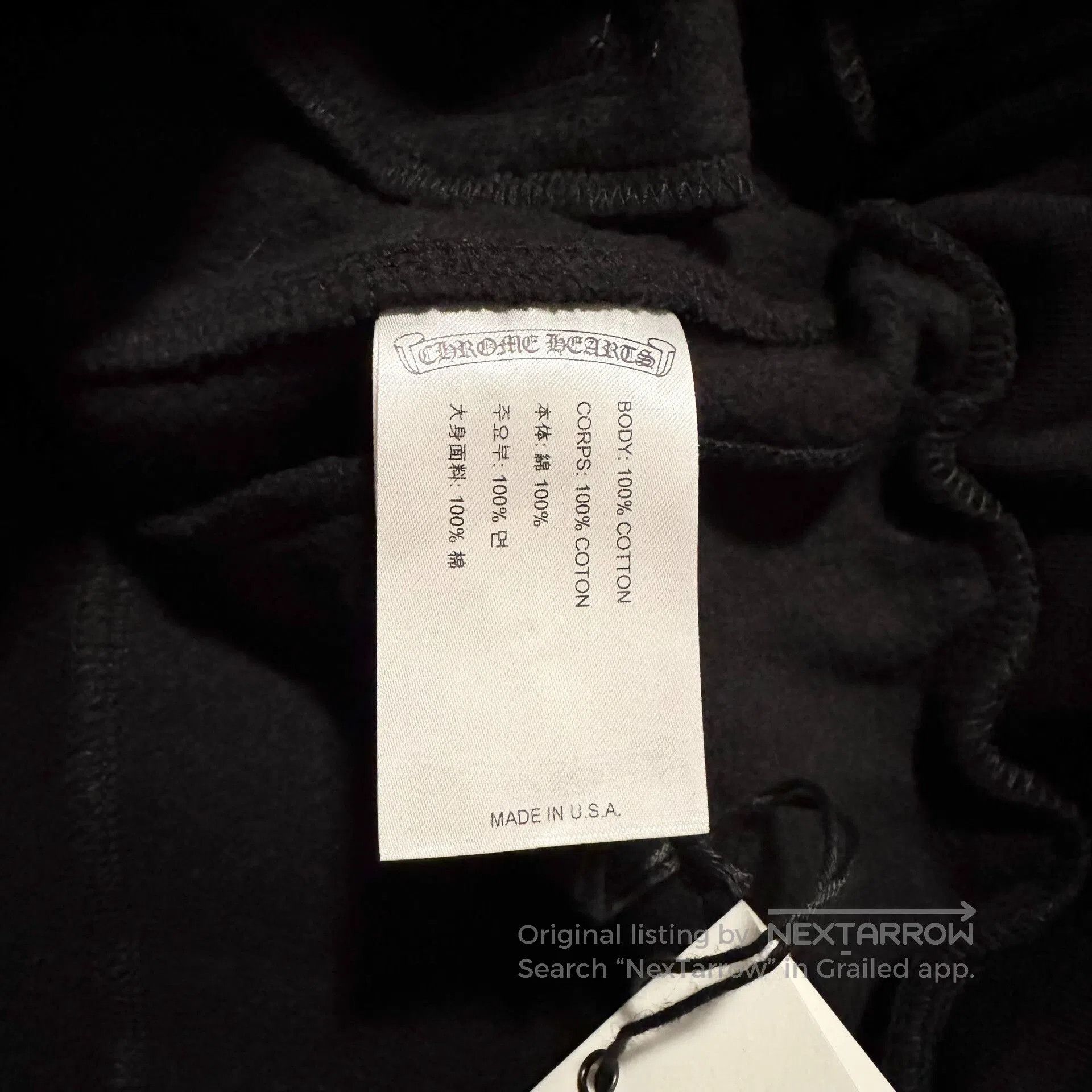 Chrome Hearts chrome hearts black sports pants size s. Size US 30 / EU 46 - 4 Thumbnail