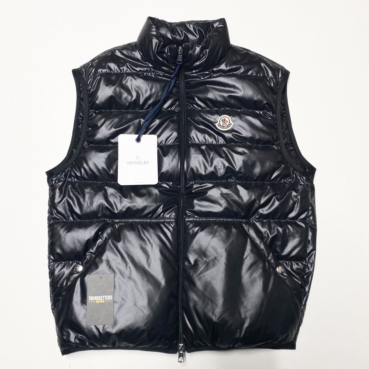 Moncler Moncler Aube mens down vest jacket size 3 M medium black 