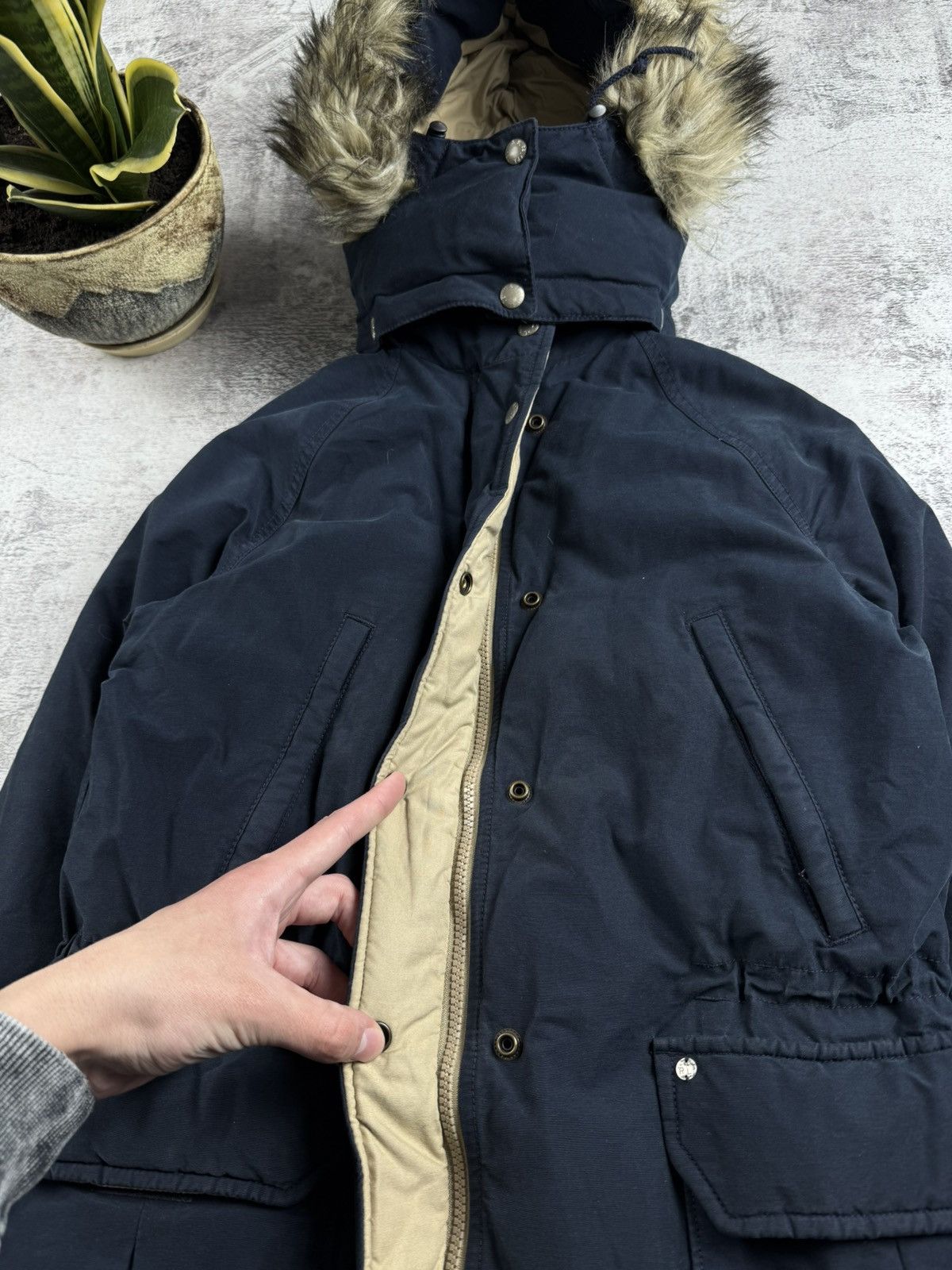 Denim & Supply Ralph Lauren Denim Supply Ralph Lauren Alaska Hood XS Down Parka Jacket Size XS / US 0-2 / IT 36-38 - 8 Thumbnail