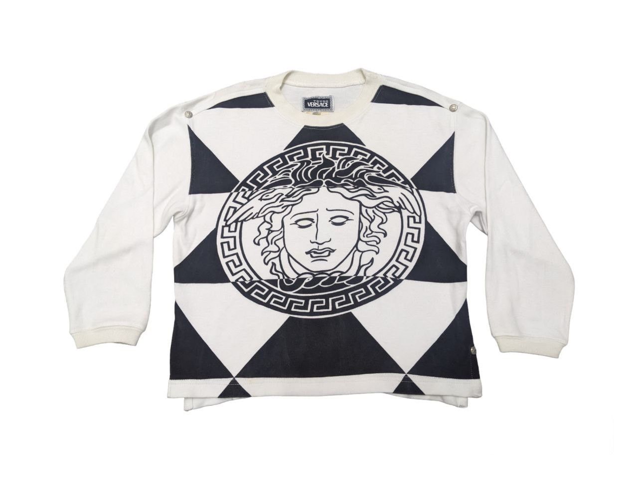 Versace Young Versace Medusa Head Logo Sweatshirt For Kid Size US XXS / EU 40 - 1 Thumbnail