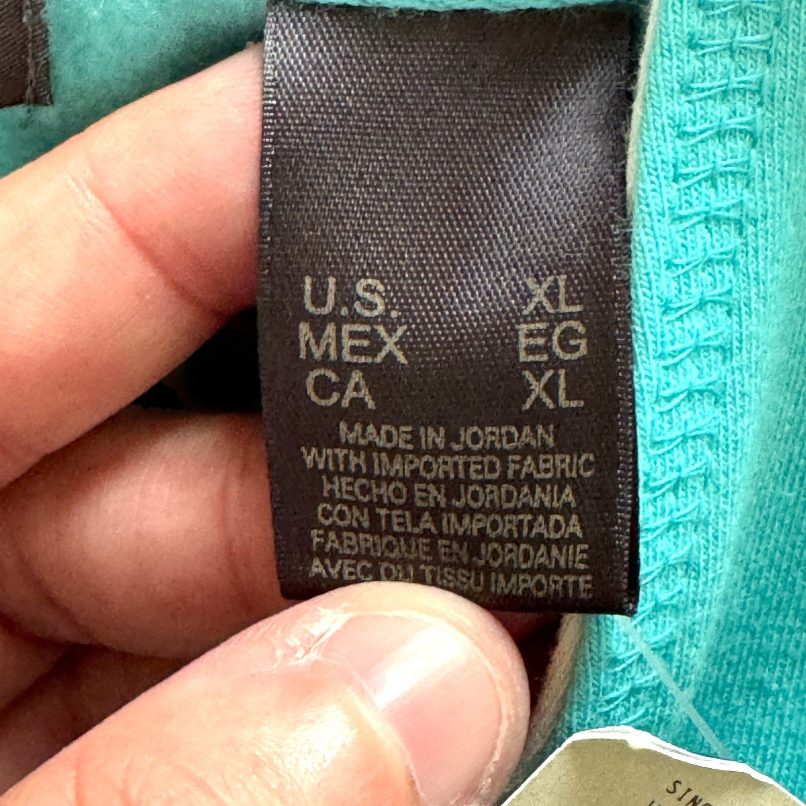Liz Claiborne Liz Claiborne Hoodie XL Blue Long Sleeve Drawstring Pullover Size XL / US 12-14 / IT 48-50 - 11 Thumbnail