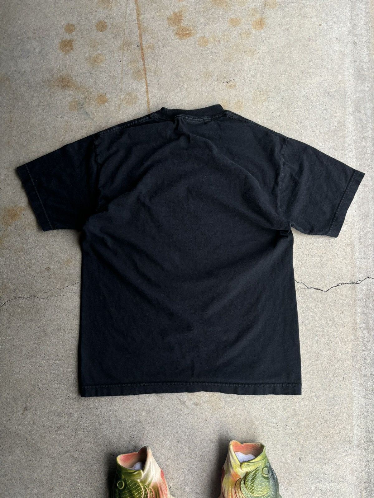 Japanese Brand × Vintage Crazy Hustler Brand Pinup Girl Boxy Stripper Tee Size US M / EU 48-50 / 2 - 2 Thumbnail