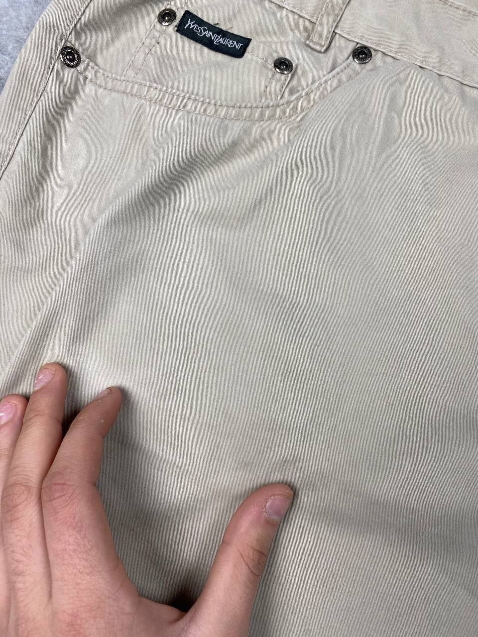 Yves Saint Laurent Vintage Yves Saint Laurent Pants YSL Big Logo 90s Size US 40 / EU 56 - 10 Thumbnail