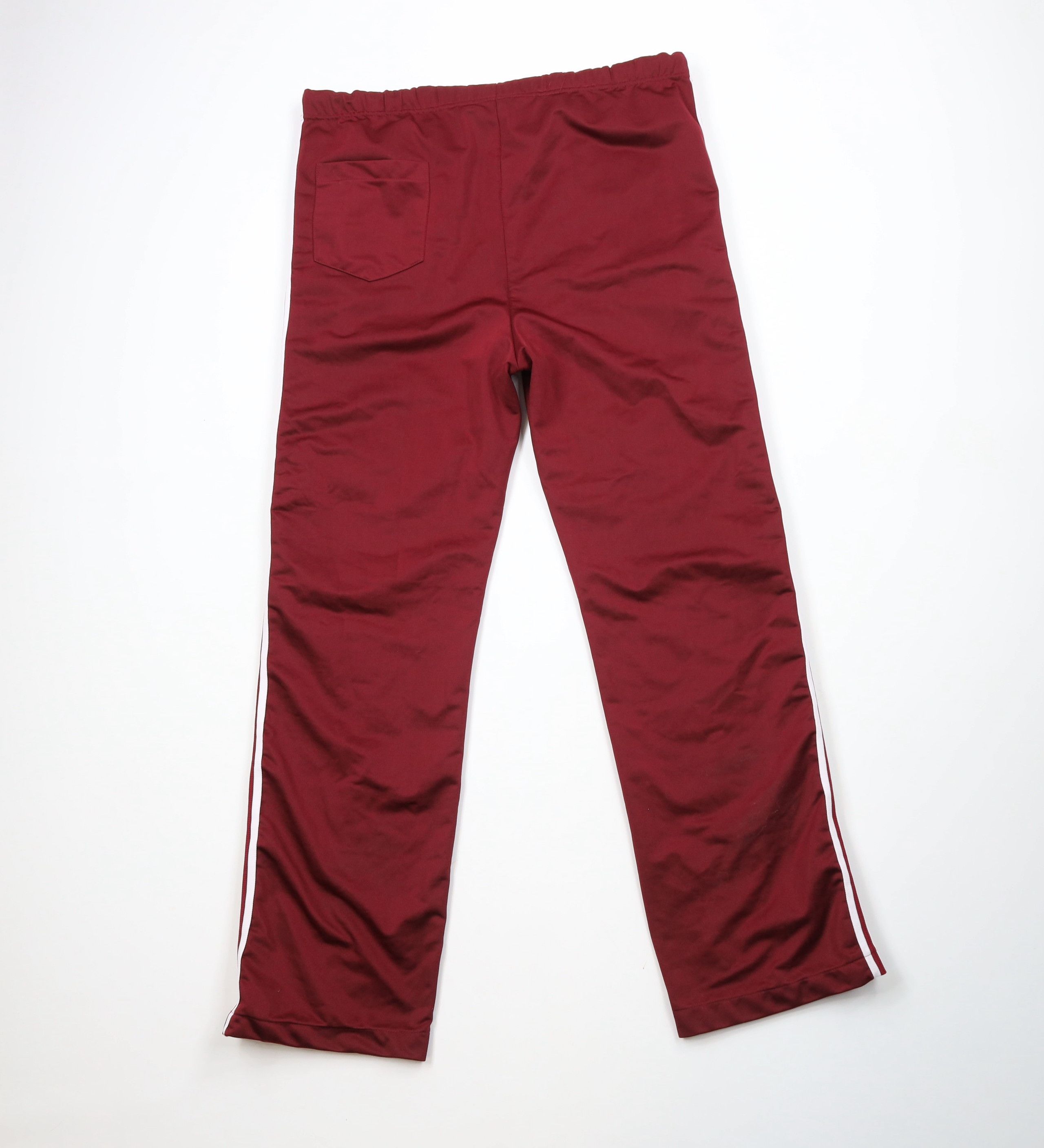Vintage Vintage 80s 90s Streetwear Flared Wide Leg Sweatpants Red Size US 36 / EU 52 - 12 Thumbnail