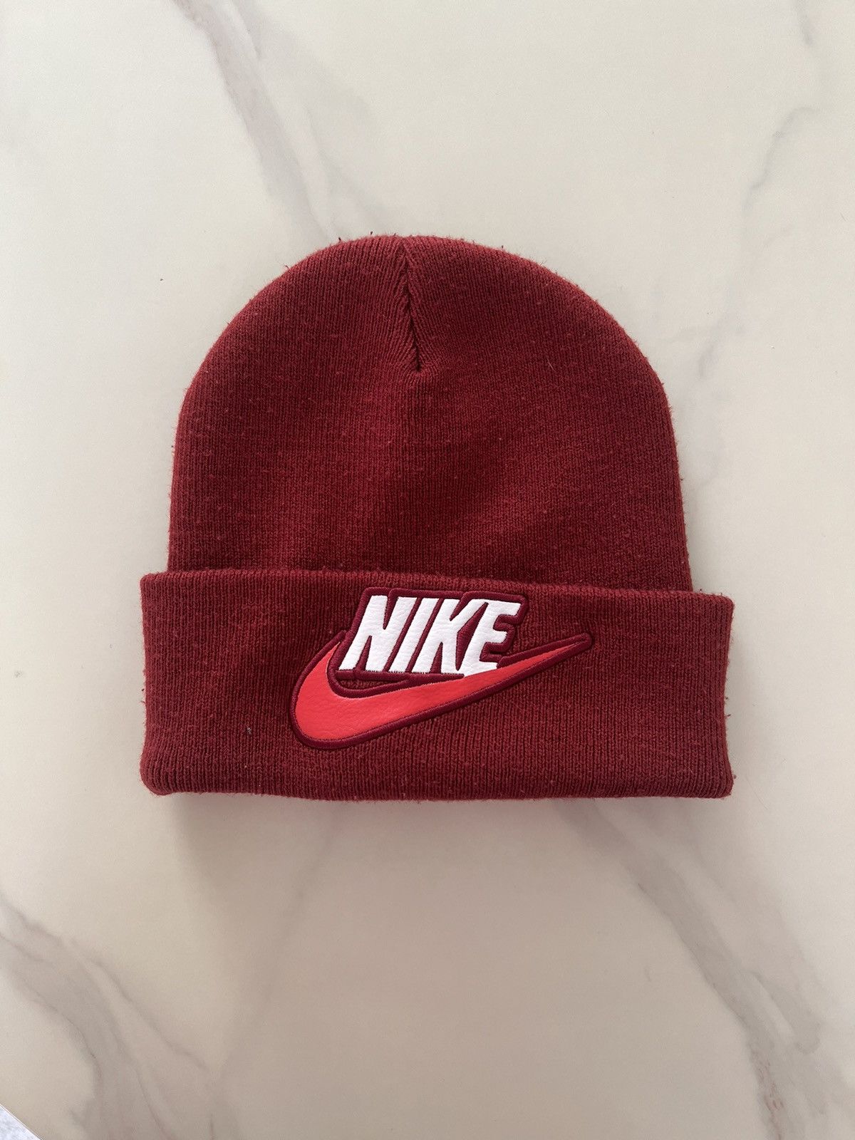 image of Nike Beanie in Burgundy, Men's