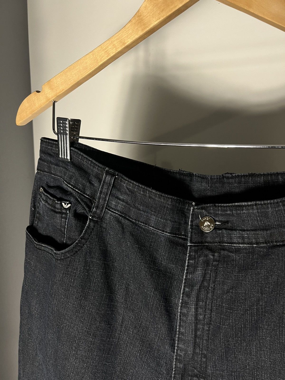 Emporio Armani VINTAGE EMPORIO ARMANI JEANS ITALIAN DESIGNER CASUAL Y2K 90s Size US 38 / EU 54 - 12 Thumbnail