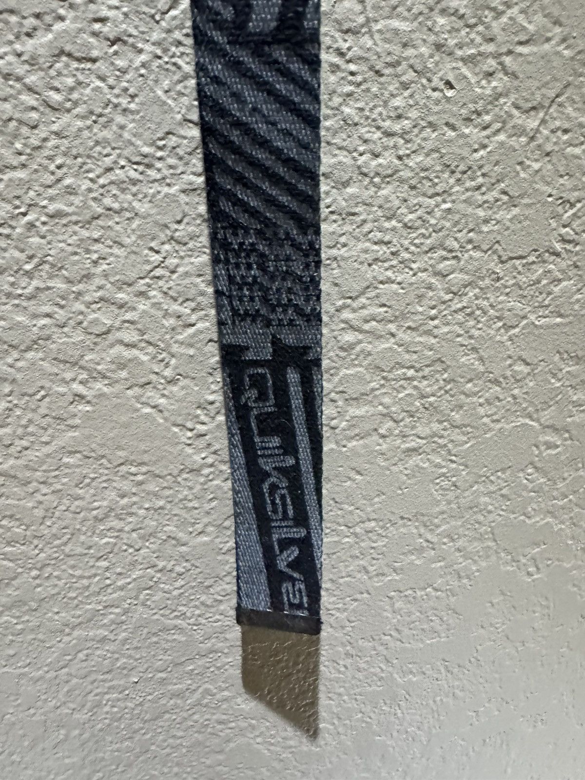 Quicksilver Vintage Black Grey Quicksilver Belt Multi Patern Size ONE SIZE - 4 Thumbnail