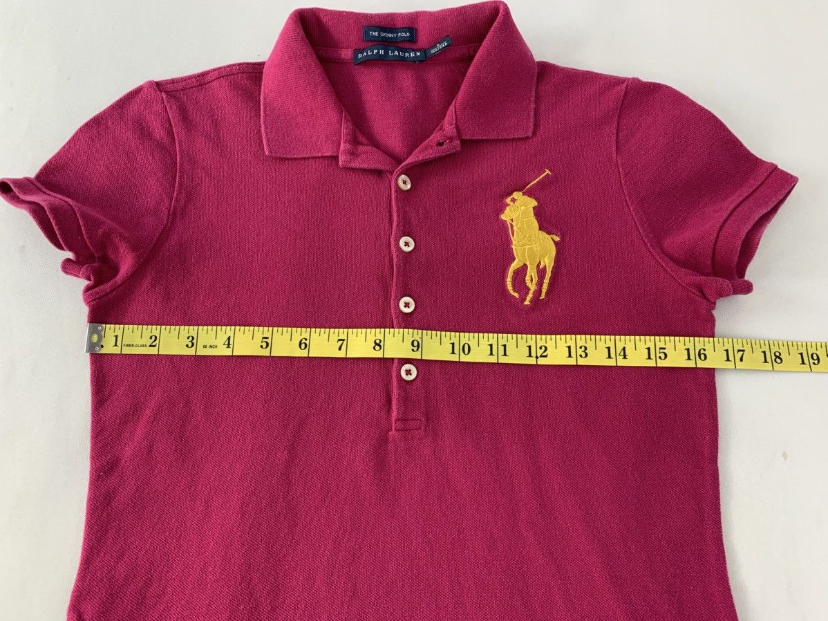 Polo Ralph Lauren Hype Polo Ralph Lauren Skinny Polo Embroidery Logo Size S / US 4 / IT 40 - 10 Thumbnail