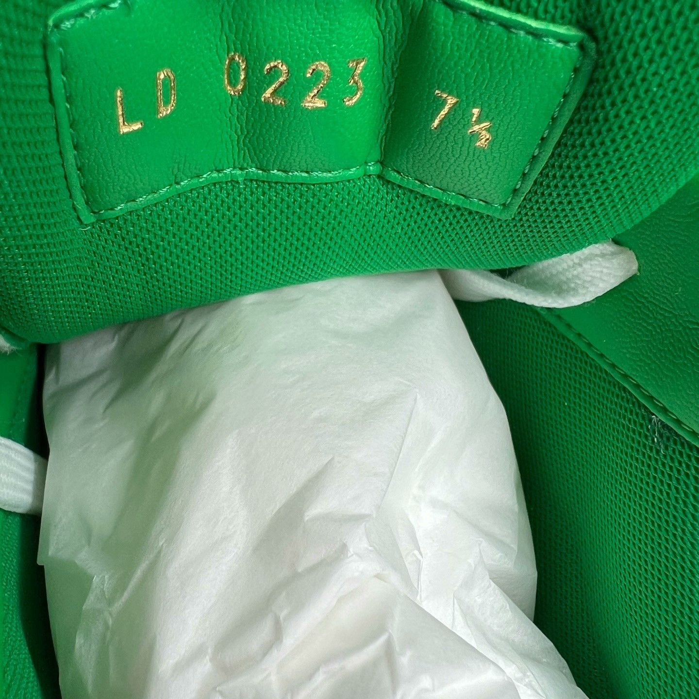 Louis Vuitton LV Trainer White Green Sneakers Size US 8.5 / EU 41-42 - 8 Thumbnail