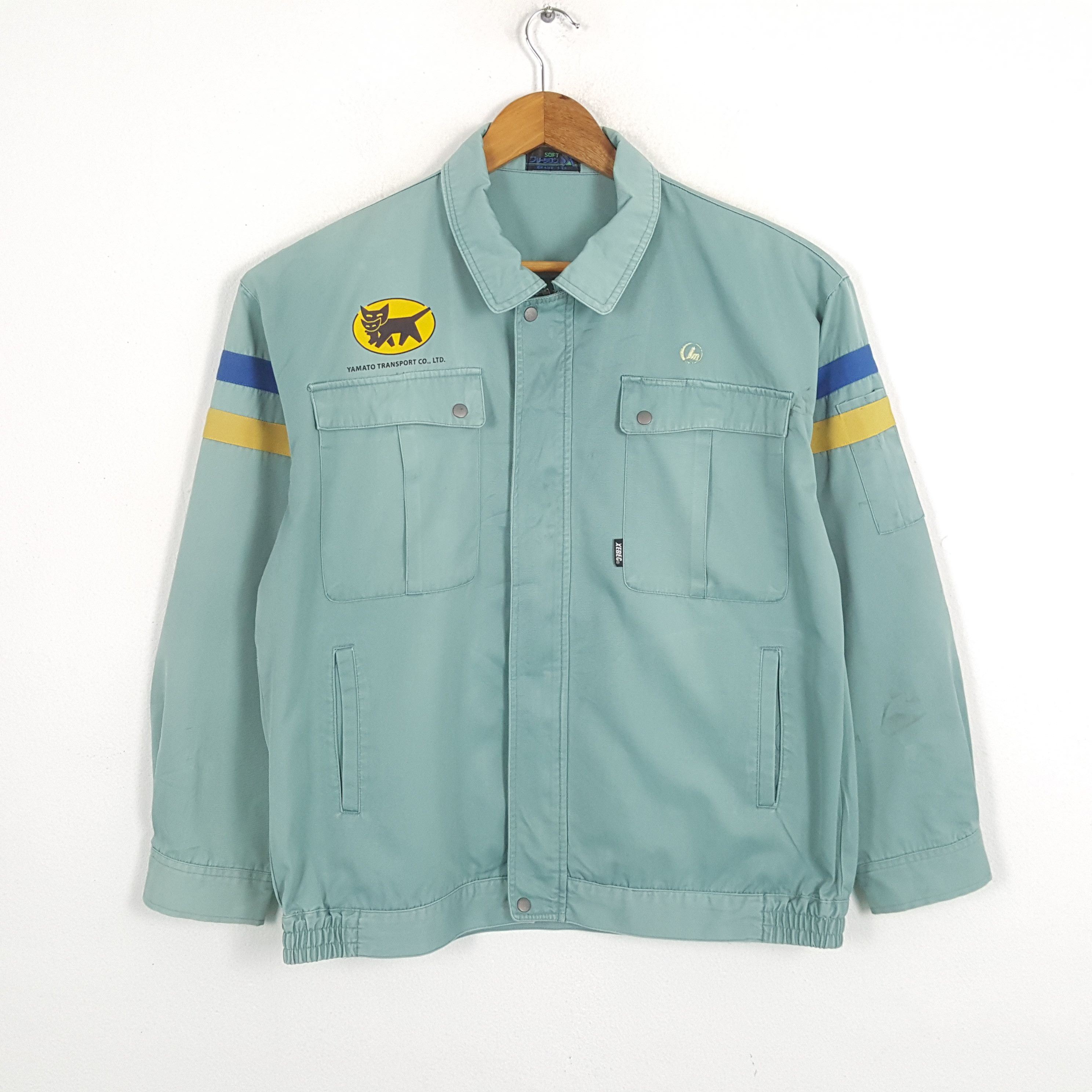 Vintage Vintage YAMATO TRANSPORT Japanese Racing Custom Jacket Size US L / EU 52-54 / 3 - 3 Thumbnail