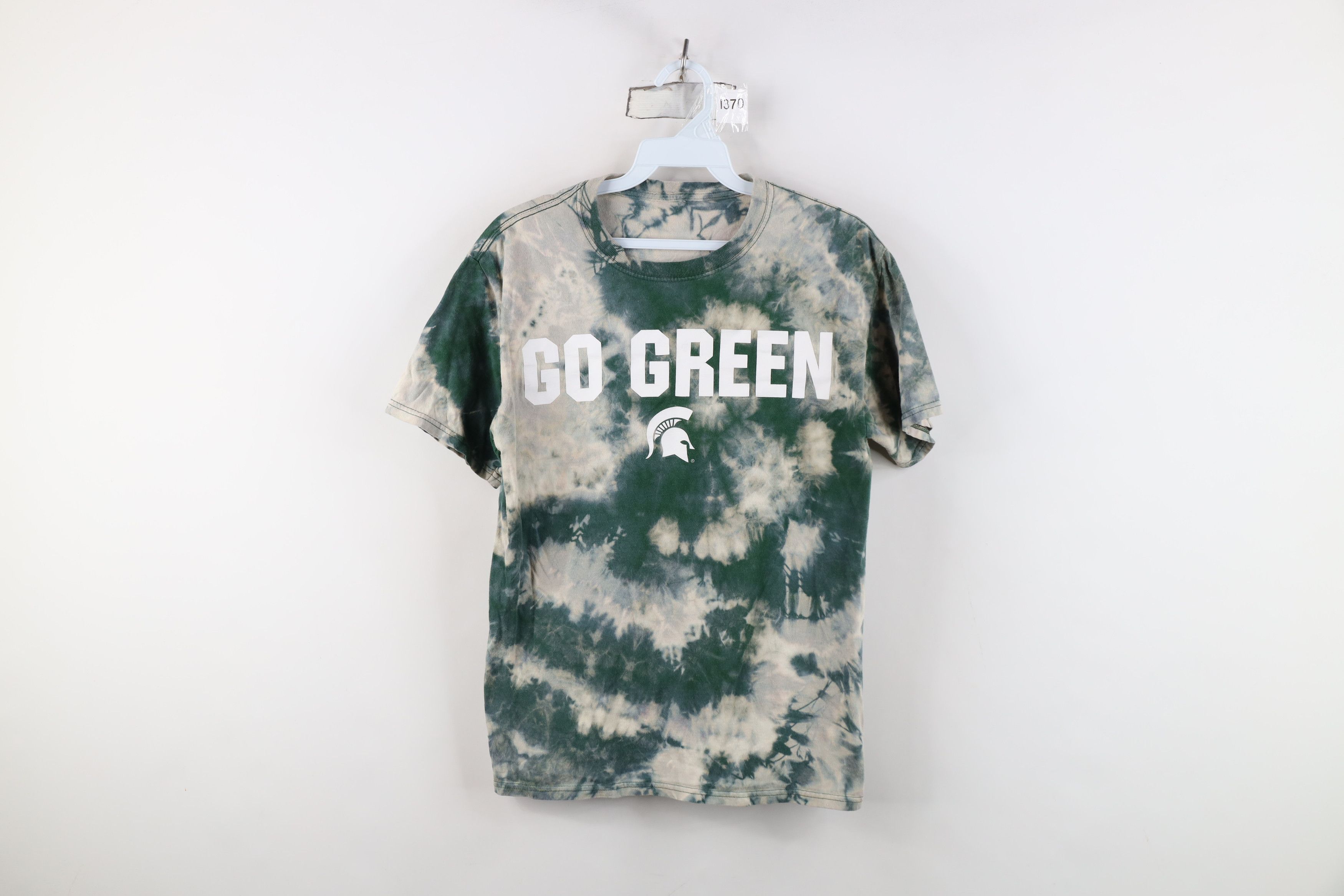 Vintage Vintage Michigan State University Go Green T-Shirt Cotton Size S / US 4 / IT 40 - 1 Thumbnail