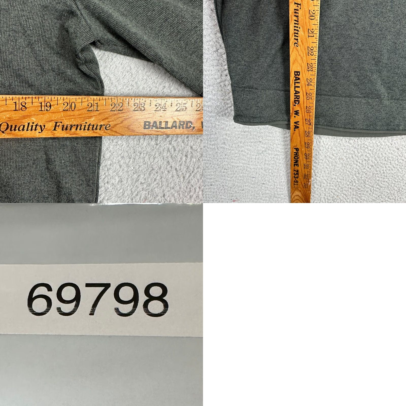 Under Armour Under Armour Storm Golf Pullover Sweatshirt Mens Large Grey Quarter Snap Logo Casual Outdoor Zip Mock Neck Breathable 1/4 Zip Size US L / EU 52-54 / 3 - 8 Thumbnail