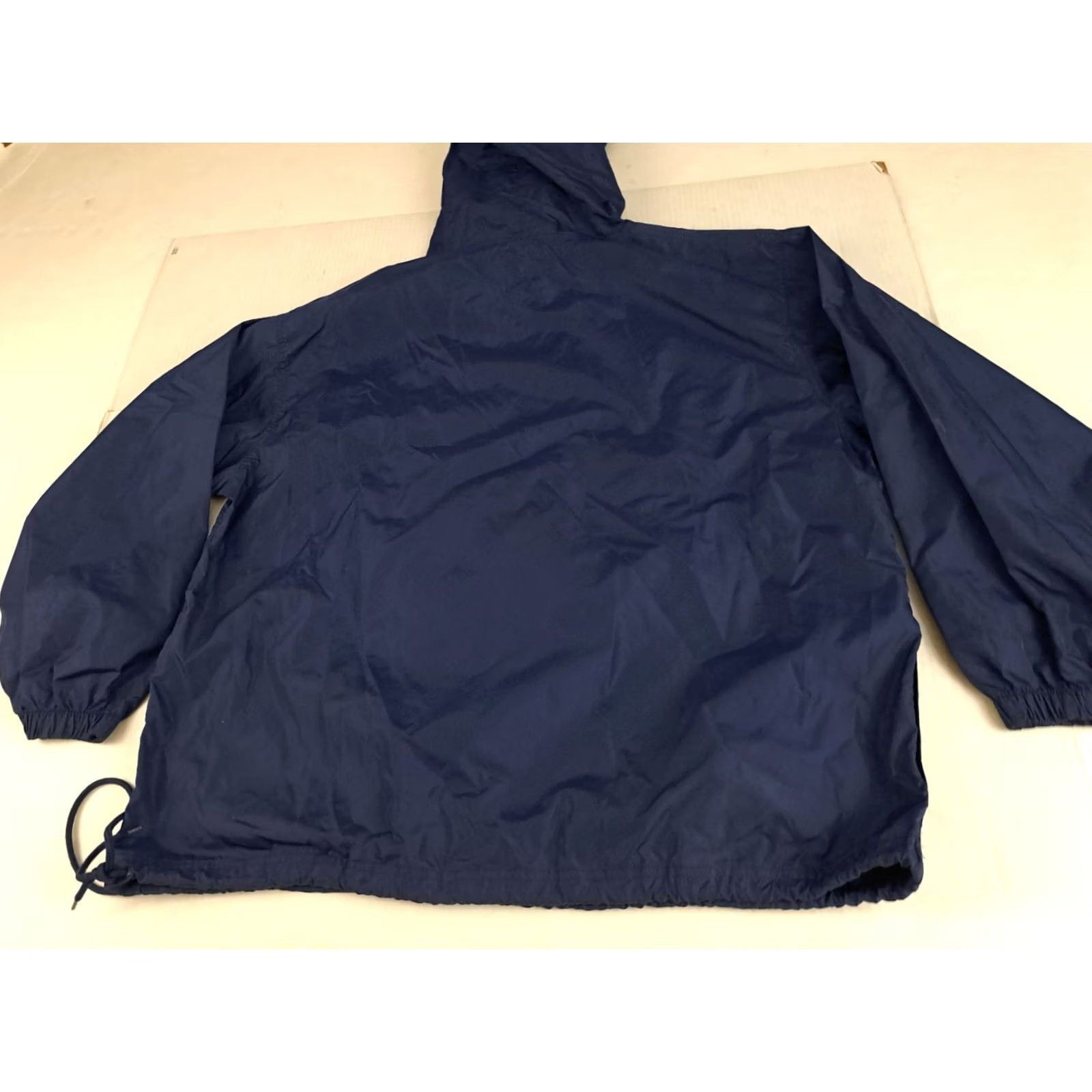 Gap VINTAGE Gap Windbreaker Hooded Nylon Pouch Pocket Jacket Unisex Adults Large Blue 90s Size US L / EU 52-54 / 3 - 8 Thumbnail