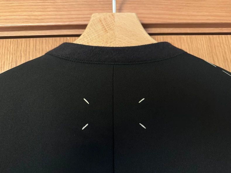 Maison Margiela Maison Margiela Black collarless suit coat 2502-Nextarrow Size US M / EU 48-50 / 2 - 3 Thumbnail