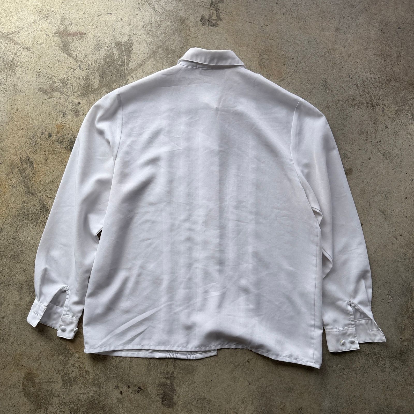 Other y2k sheer White Pintuck Pleated Long Sleeve collared shirt Size M / US 6-8 / IT 42-44 - 6 Thumbnail