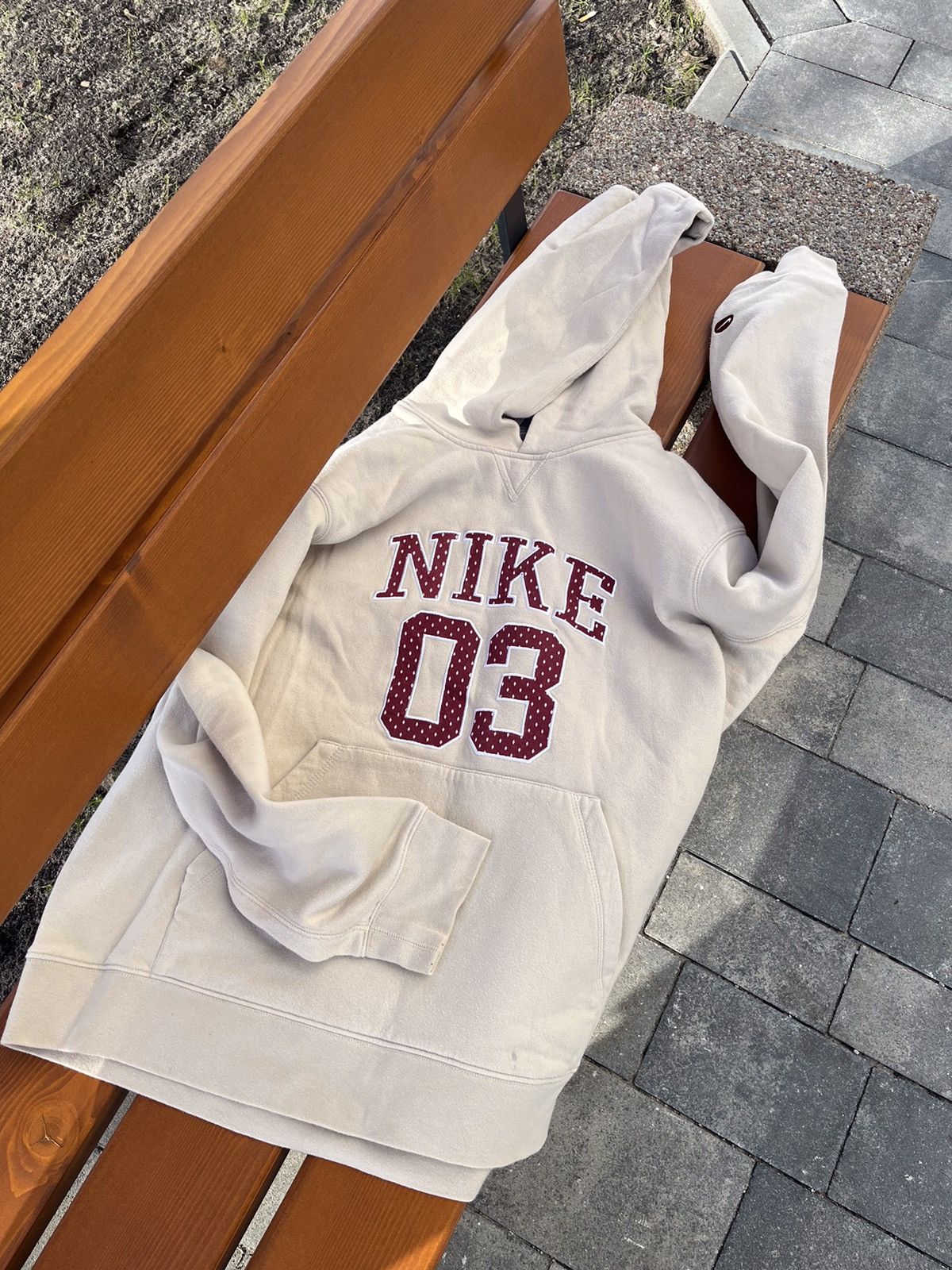 oversized vintage nike hoodie