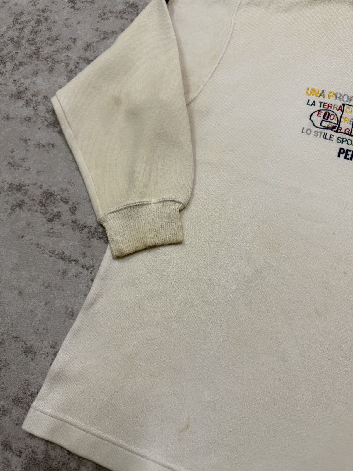 Ellesse Vintage 90s Ellesse Italia Biglogo Sweatshirt Size M / US 6-8 / IT 42-44 - 4 Thumbnail