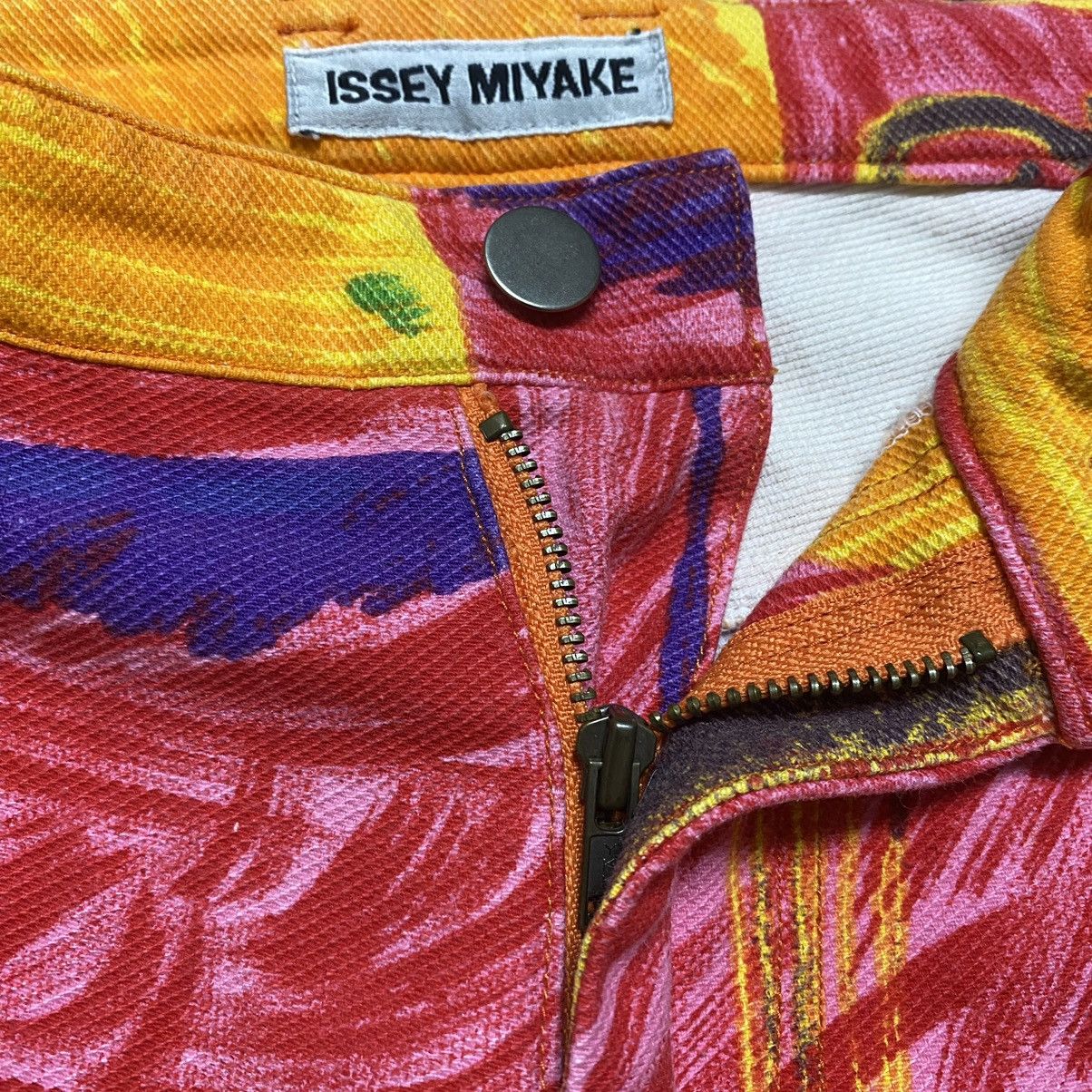 Issey Miyake Archive Issey Miyake Multi Colour Artisanal Painter Jeans Size 24" / US 00 / IT 34 - 20 Thumbnail