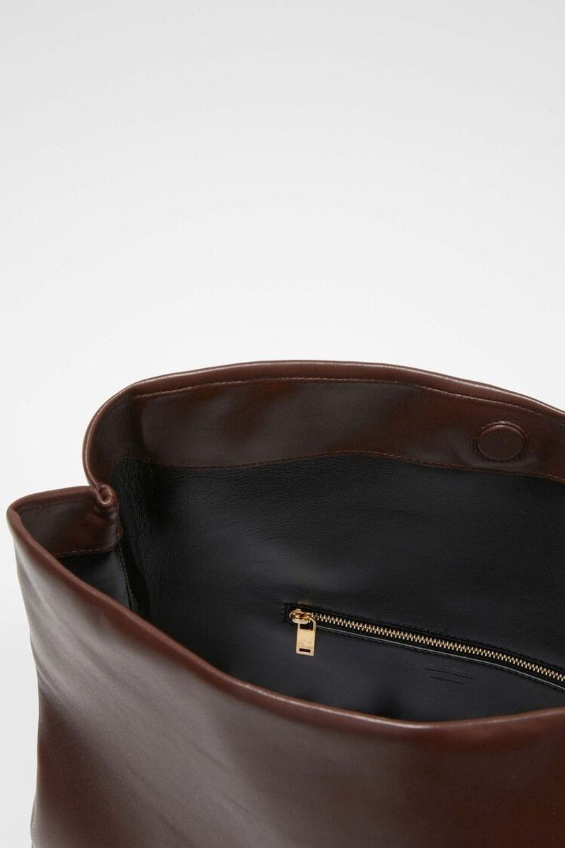 Jil Sander o1loc1c0426 Size:OS/Clutch Bag in Dark Brown Size ONE SIZE - 4 Thumbnail