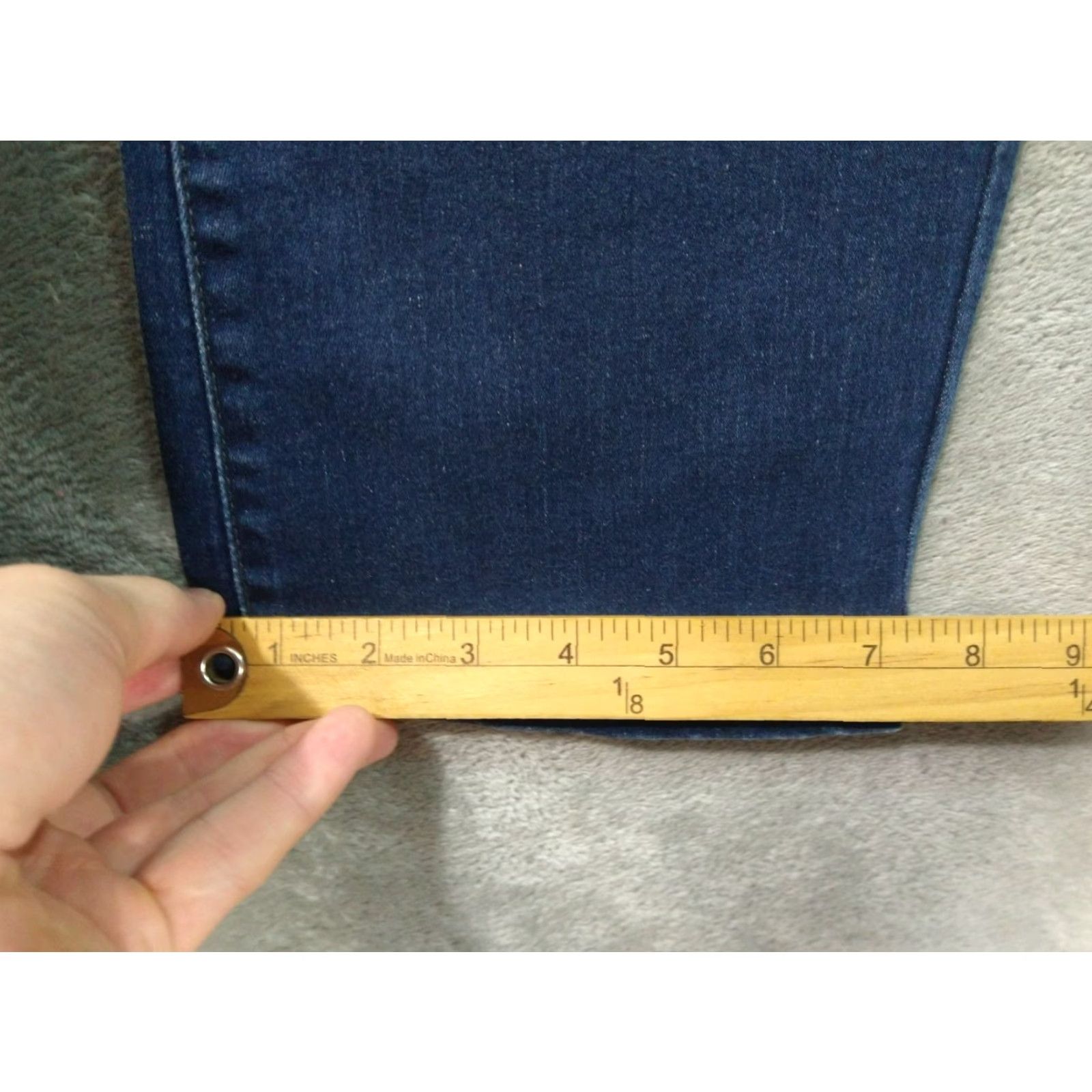 Levi's VINTAGE Levis 529 Jeans Womens 32 Blue Denim Curvy Bootcut Stretch Dark Wash 5-Pocket Design Cowboys Womens Size 32" / US 10 / IT 46 - 6 Thumbnail