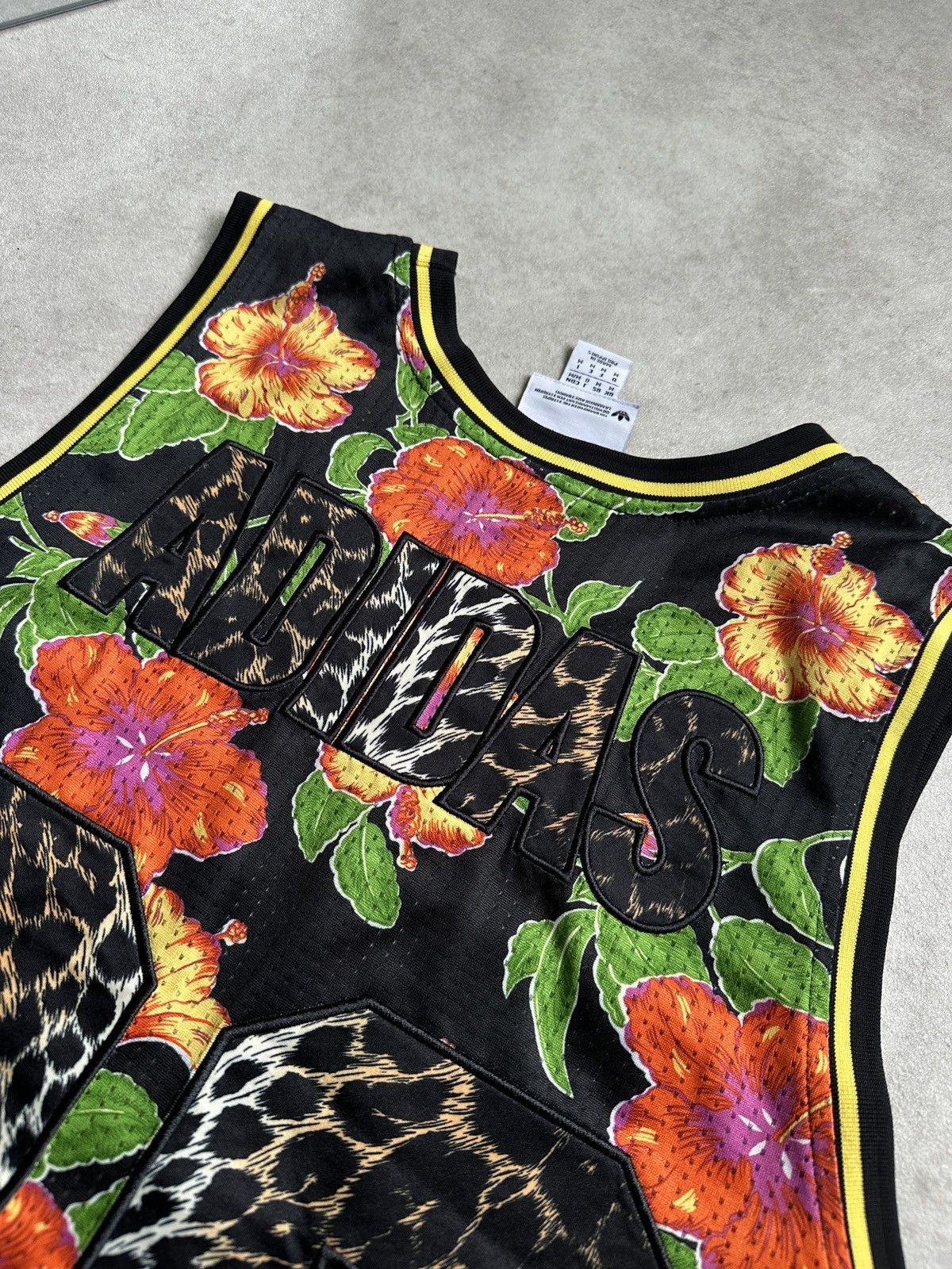 Adidas × Jeremy Scott Adidas x Jeremy Scott 2013 jungle bones tank top swag y2k Size US M / EU 48-50 / 2 - 8 Thumbnail