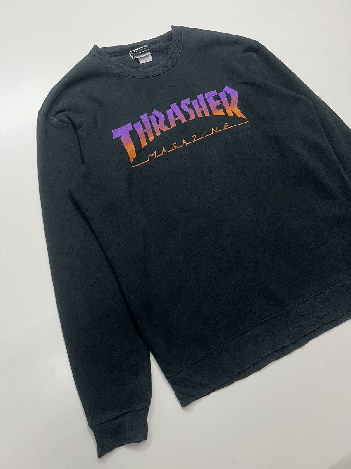 Thrasher VINTAGE THRASHER MAGAZINE SWEATSHIRT Size US XL / EU 56 / 4 - 2 Thumbnail
