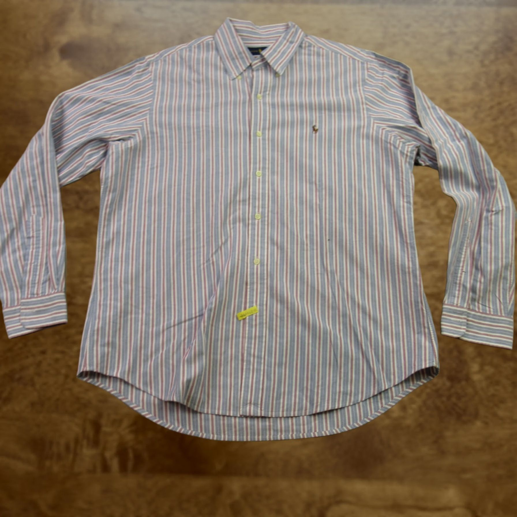 Polo Ralph Lauren Polo Ralph Lauren Shirt Mens Large Long Sleeve Button Front Casual Stripes Size US L / EU 52-54 / 3 - 1 Thumbnail