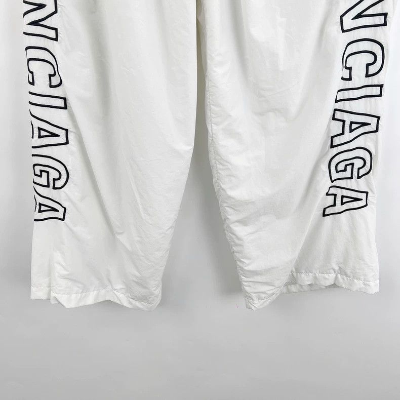 Balenciaga Balenciaga size M Large embroidered nylon sweatpants with Size US 26 / EU 42 - 5 Thumbnail