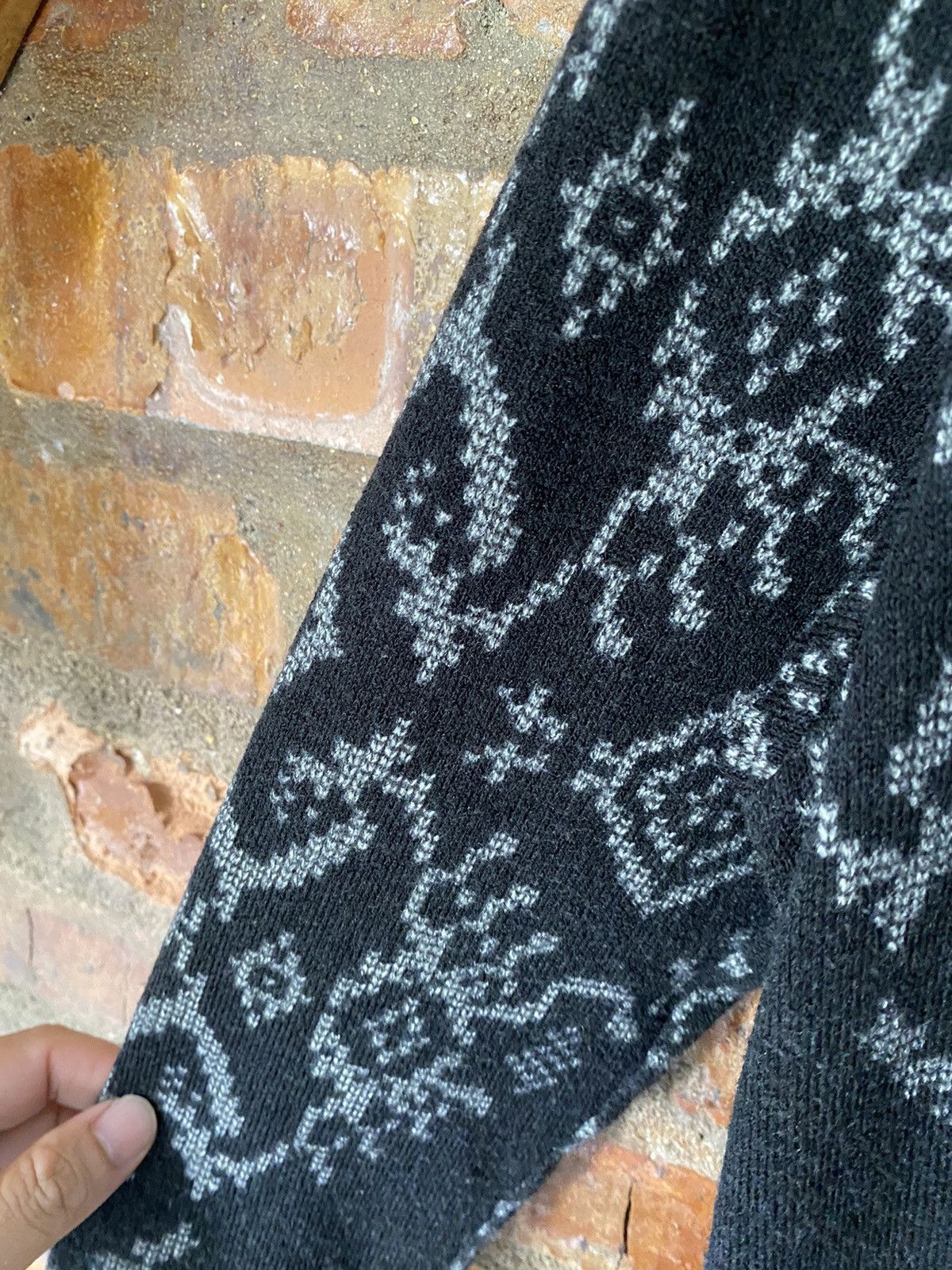 Tornado Mart 🔥🔥 Tornado Mart Knits native Jacquard tribal cardigan Size US M / EU 48-50 / 2 - 10 Thumbnail