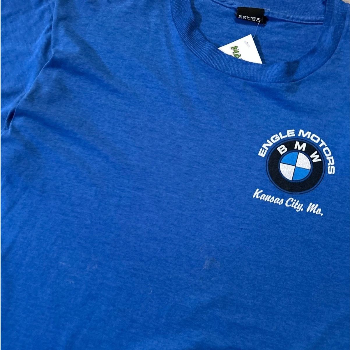 Other 90s Vintage BMW Kansas City Blue T Shirt-XL Size US XL / EU 56 / 4 - 5 Thumbnail