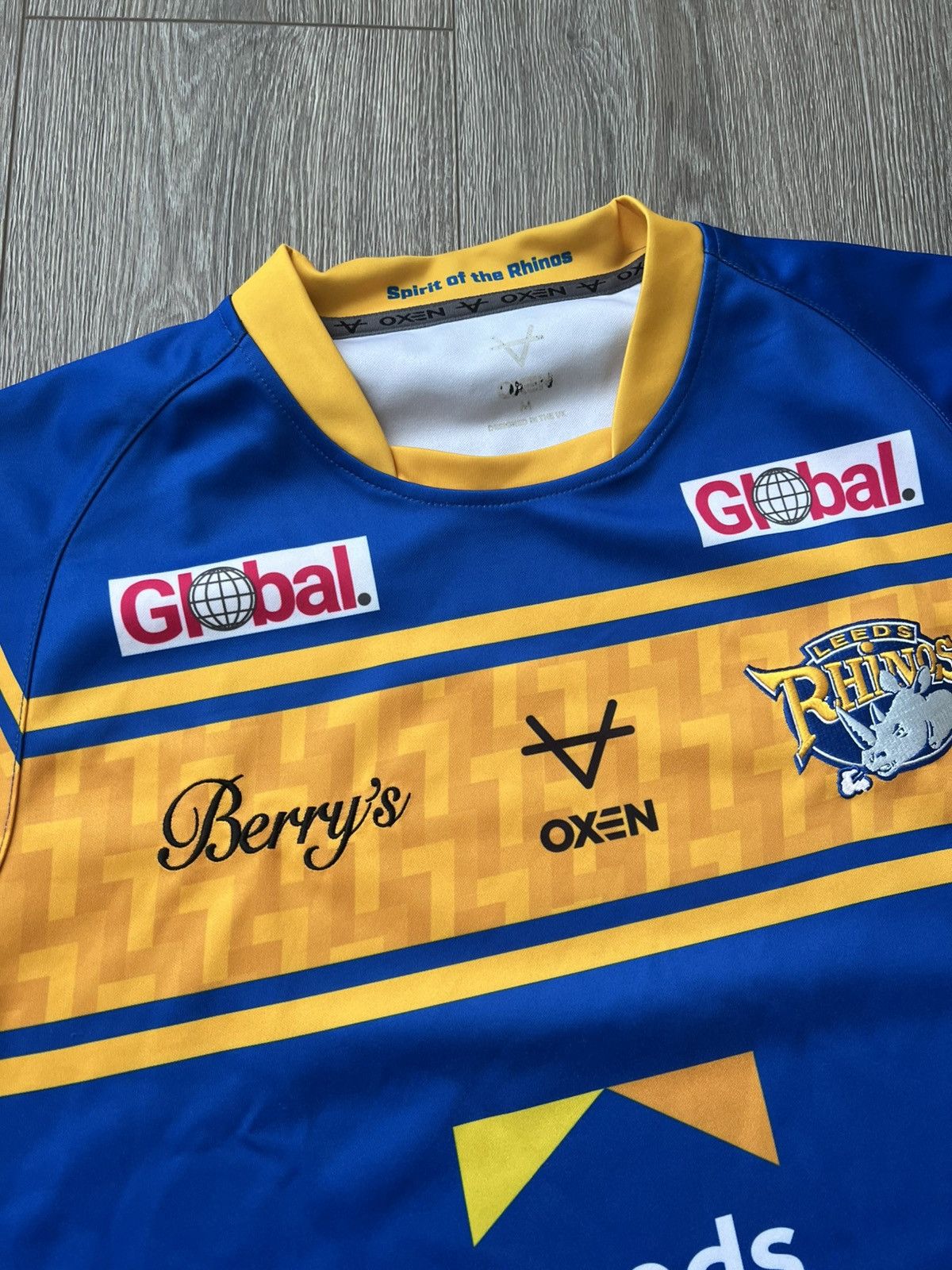 Other Oxen Leeds Rhinos Rugby Jersey Blokecore Style Size US M / EU 48-50 / 2 - 4 Thumbnail
